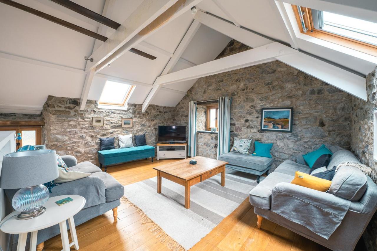 Stunning Converted Granary In Heart Of St Davids Lägenhet Exteriör bild