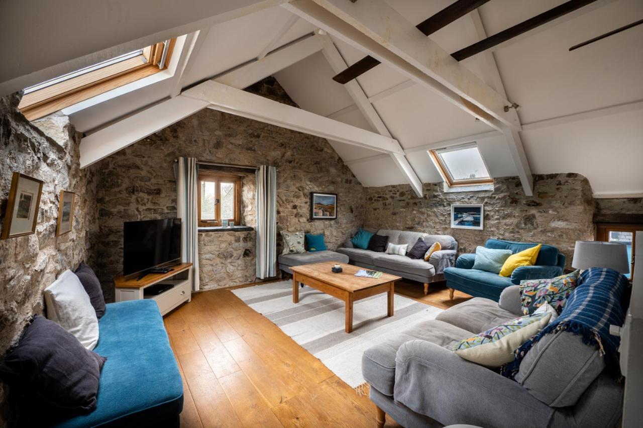 Stunning Converted Granary In Heart Of St Davids Lägenhet Exteriör bild