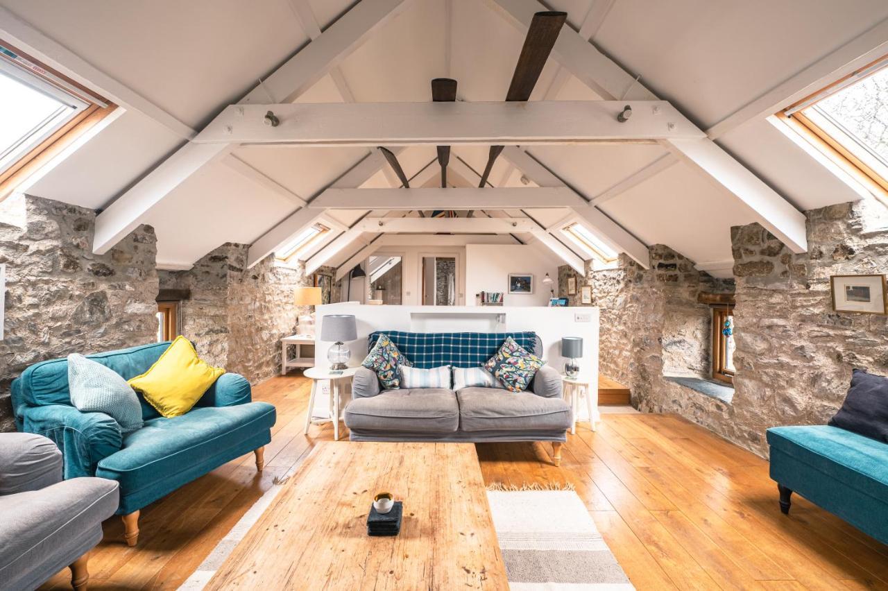 Stunning Converted Granary In Heart Of St Davids Lägenhet Exteriör bild